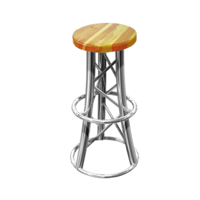 CURVED BAR STOOL