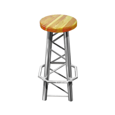 classic straight bar stool